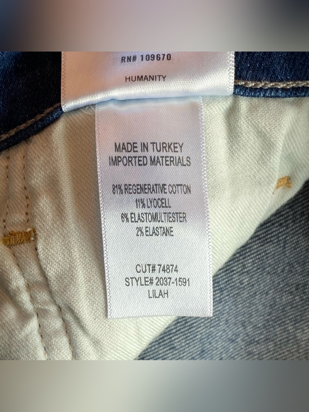 Citizens of Humanity Augusta Lilah High Rise Bootcut Jeans 27 Modern Minimal - Picture 12 of 16
